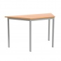 Trapeztisch, 130x65 cm (B/T), 72 cm hoch, 